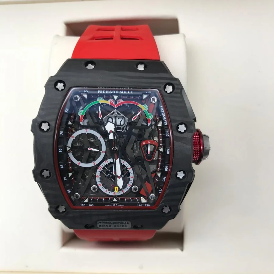 Richard Mille RM 011 03M McLaren Black Dial Mens Watch