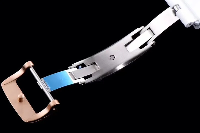 Richard Mille Replica RM 011 White Strap Open Face Red Digital Dial