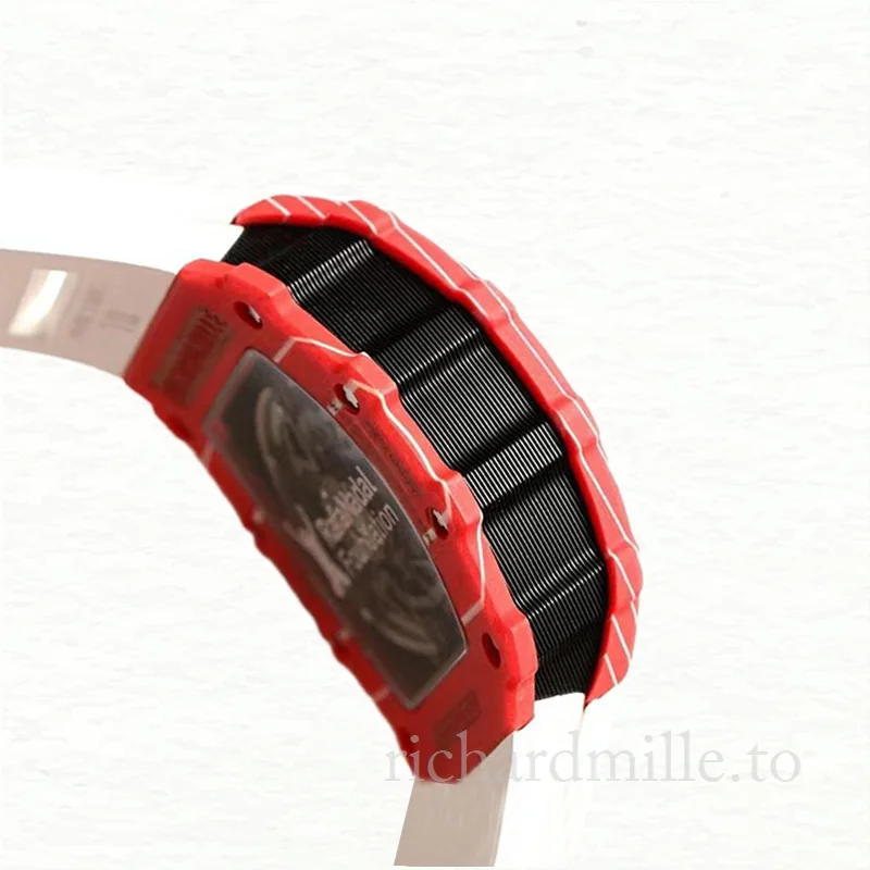 Richard Mille RM35-02 Men Mechanical Transparent Dial Ceramics Bezel