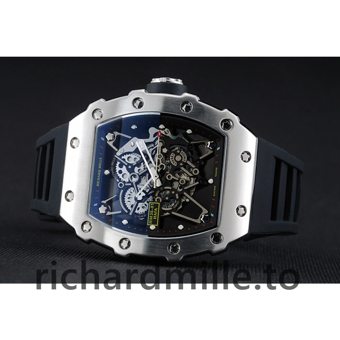 Richard Mille RM 35-01 Rafa 1454198 Black Dial Rubber Watch